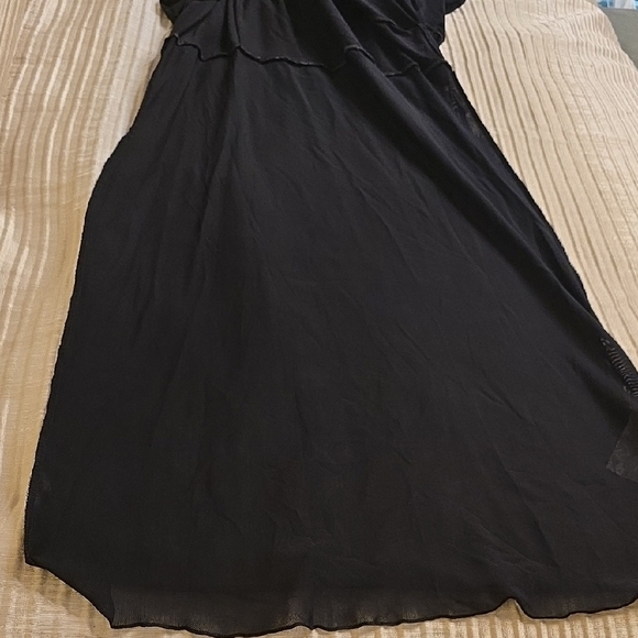 MaxMara Chic One-Shoulder Black Dress Made In Italy - Picture 15 of 16
